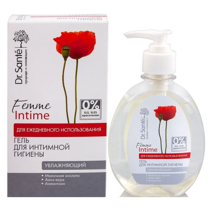 Гель для интимной гигиены Dr.Sante Femme Intime Нежный уход, 230 мл - 