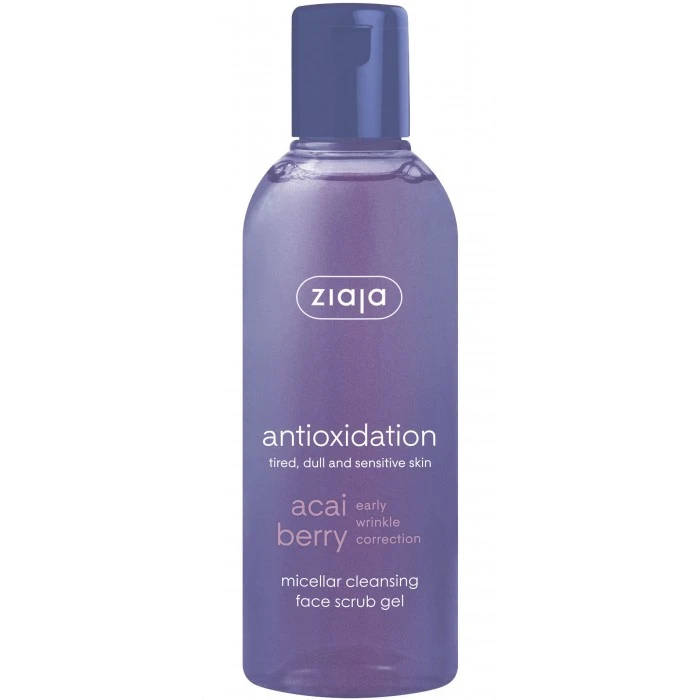 Мицеллярный очищающий гель Ягоды асаи Ziaja, 200 мл - 