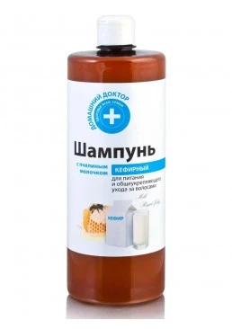 Шампунь для волосся Домашній доктор кефіру з бджолиним молочком, 1000 мол