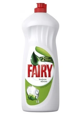 Гель для мытья посуды Fairy Зеленое яблоко, 1 л