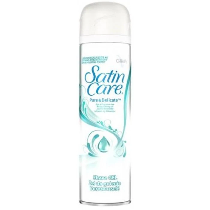 Гель для гоління Gillette Satin Care Sensitive Skin Shave Gel for Woman, 200 мл - 