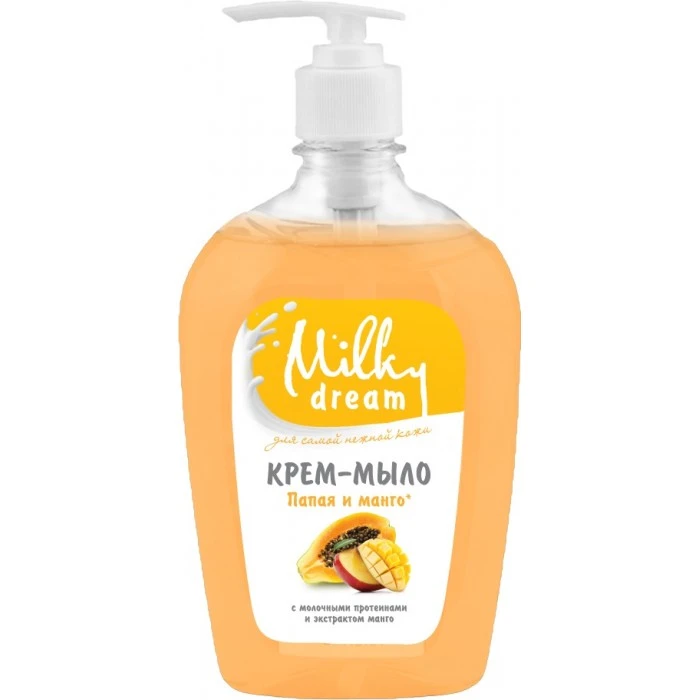Рідке крем-мило Milky Dream Папайя іманго, 500 мл - 