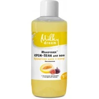 Молочна крем-піна для ванн Milky Dream Ароматна диня і інжир Насолода, 1 л
