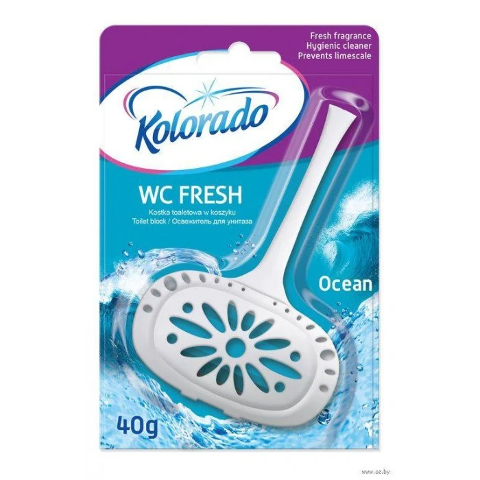  Освежитель для туалета Kolorado морской, 40 г - 