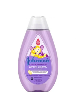 Шампунь для волосся Johnson's Baby Сильні локони дитячий, 300 мл