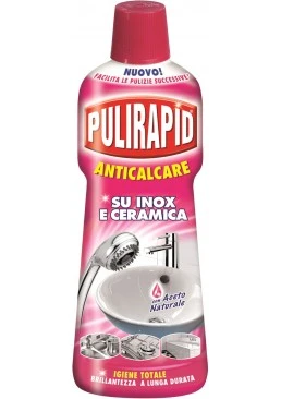 Средство против известкового налета с натуральным уксусом Pulirapid Anticalcare ACETO, 750 мл 