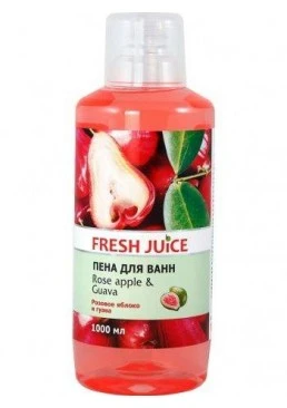 Пена для ванны Fresh Juice Розовое яблоко и гуава 1л. (Фреш Джус)     