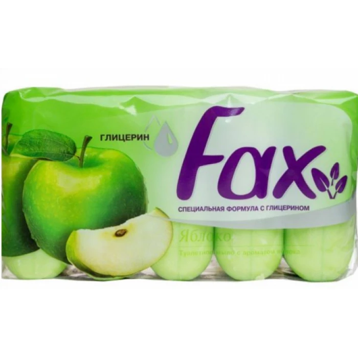 Мило туалетне Fax Яблуко 5 * 70 г - 