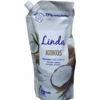Рідке крем-мило для рук Linda Кокос, 1 л