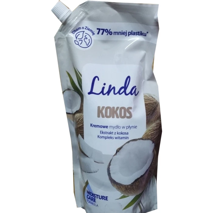 Рідке крем-мило для рук Linda Кокос, 1 л - 
