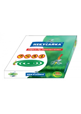 Спирали Некусайка от летающих насекомых, 10 шт