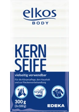 Мыло хозяйственное Elkos универсальное, 3 шт х 100 г