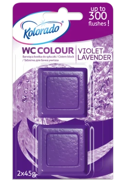 Пігулка для бачка унітазу Kolorado WC Colour фіолетовий, 2 шт