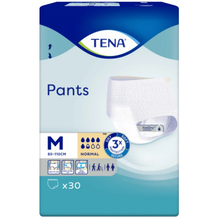 Підгузки-трусики для дорослих Tena Pants розмір M, 30 шт - 