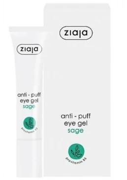 Гель против мешков под глазами Шалфей Ziaja, 15 мл