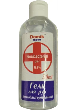Гель для рук Domik Антисептический, 50 мл