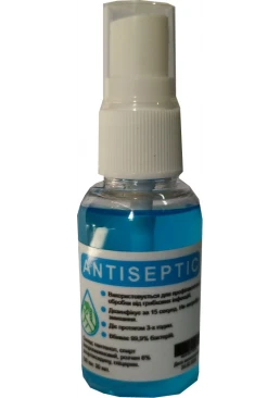 Засіб дезінфікуючий Antiseptic Антисептик, 30 мл