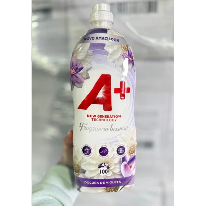  Кондиціонер для білизни A+ Doçura de Violeta Фіалкова Ніжність, 1.7 л (100 прань) - 