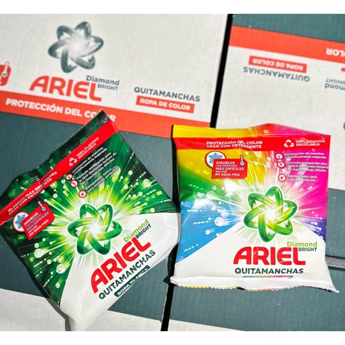 Порошок пятновыводитель Ariel Color Diamond Bright для цветных тканей, 150 г - 