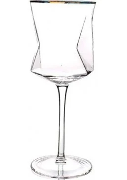 Келих S&Т TENET із золотим обідком, 400 мл