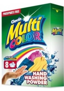 Стиральный порошок Multicolor для ручной стирки, 400 г (8 стирок)