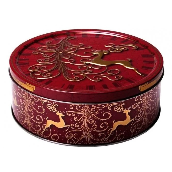 Печиво датське пісочне Різдвяна банка Олень, 400г - 