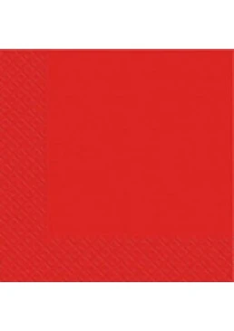 Серветка Марго Червона 2 шари, 50 шт 