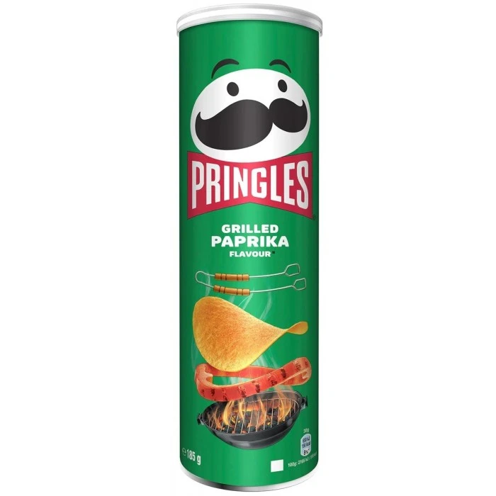 Чипсы Pringles Паприка гриль, 165 г - 