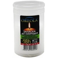 Свеча запаска OREOLA для лампадки, 18 часов 