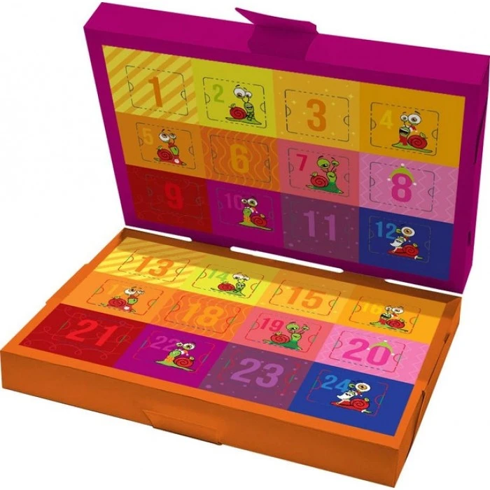 Набор конфет Bob Snail Адвент-календарь с игрушкой, 176 г - 