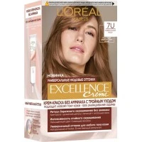 Фарба для волосся L'Oreal Paris Excellence відтінок 7U Універсальний русявий, 1 шт