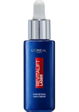Ночная сыворотка для кожи лица L'Oreal Paris Revitalift Laser с ретинолом против глубоких морщин, 30 мл