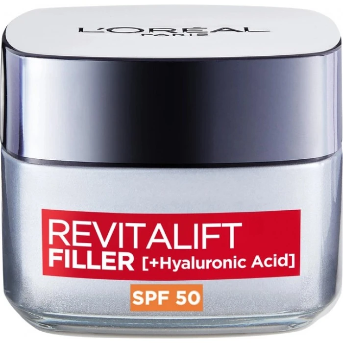 Денний крем-догляд L'Oreal Paris Revitalift Filler Х3 Антивіковий з SPF-50, 50 мл - 
