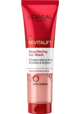 Пилинг-гель L'Oreal Paris Revitalift для очищения и разглаживания кожи лица, 150 мл