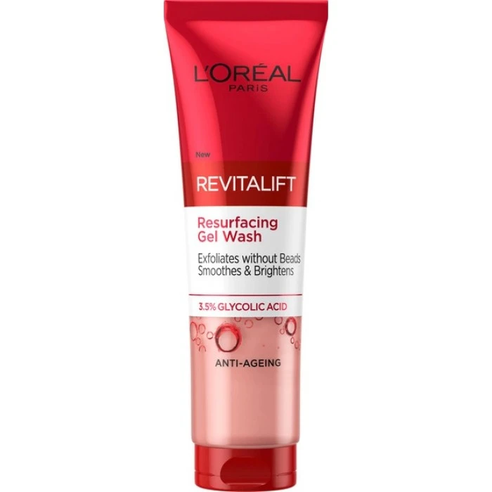 Пілінг-гель L'Oreal Paris Revitalift для очищення та розгладження шкіри обличчя, 150 мл - 