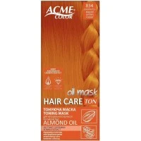 Тонирующая маска для волос Acme Color Рябина Mask 834 Золотисто-медный, 30 мл