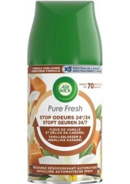 Змінний балон до автоматичного освіжувача повітря Air Wick Ваніль і карамель, 250 мл