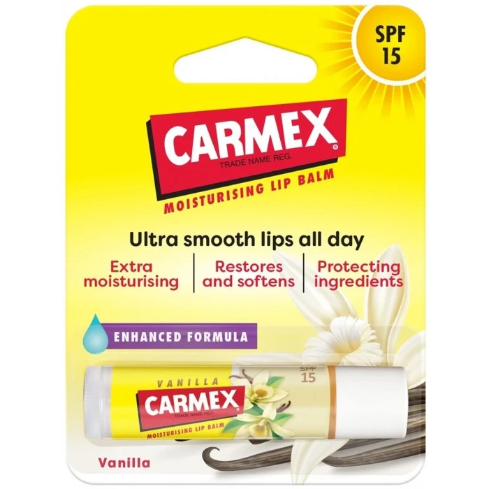 Бальзам-стік для губ Carmex SPF 15 Ваніль, 4.25 г - 