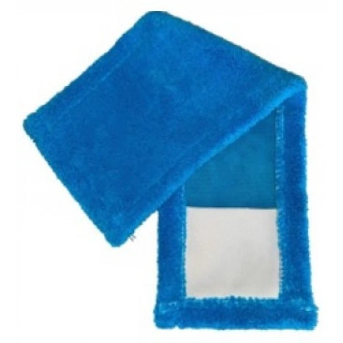 Насадка для швабри Ecofabric з мікрофібри Блакитна EF-0050-PR, 42 см х 10 см (Колір в асортименті) - 