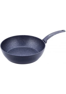 Сковорода-сотейник Kamille Black Marble алюминиевая KM-4137, 32 см