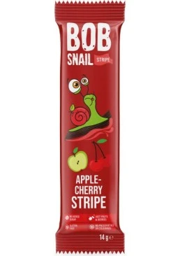 Натуральная конфета Bob Snail  Яблоко-Вишня, 14 г