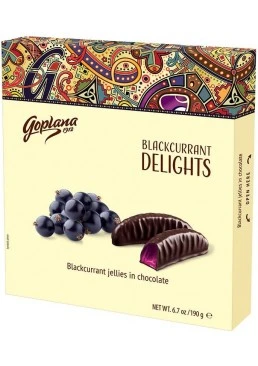 Конфеты Goplana Delights черная смородина, 190 г