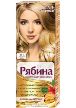 Крем-фарба ACME-COLOR Рябина 111 INTENSE, Мокрий пісок