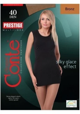 Колготки Conte Prestige 40 Den Bronz, 6 розмір