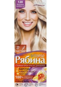 Крем-фарба Acme Рябина Intense №120, Перлинно-сріблястий