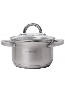 Кастрюля Kamille из нержавеющей стали, 3.9 л