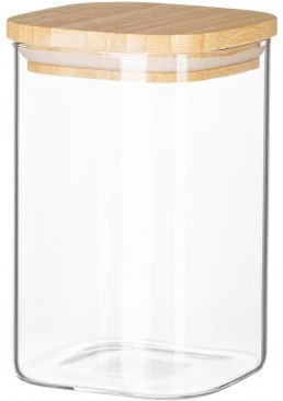 Банка для зберігання Ardesto Fresh, квадратна, 480 мл