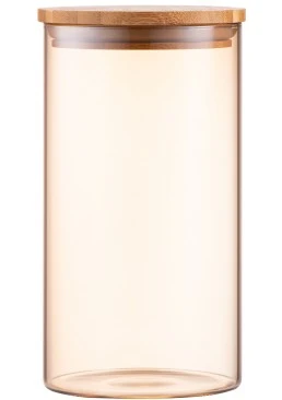 Банка для зберігання Ardesto Golden Moon AR1376BLRG, 760 мл