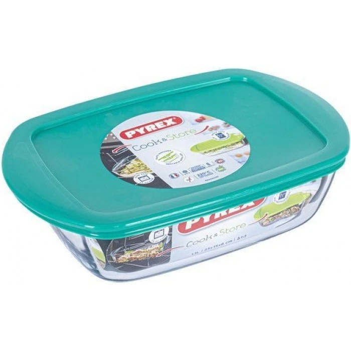 Форма для запекания Pyrex Cook and Store 23х15х6 см, 1.1 л - 