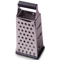 Терка из нержавеющей стали Kamille 4 грани 7206, 1 шт